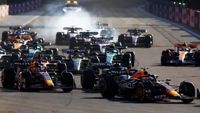 f1-–-sergio-perez-beat-charles-leclerc-to-win-sprint-in-azerbaijan