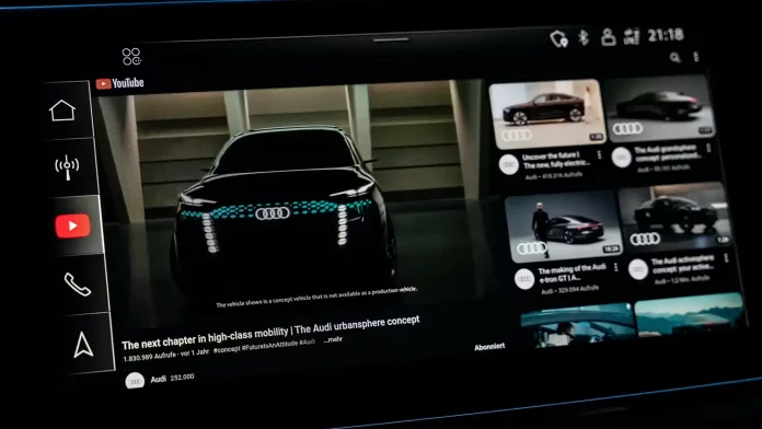 audi-integrates-youtube-into-various-models