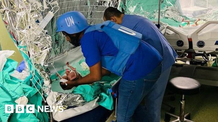 gaza-war:-premature-babies-evacuated-from-al-shifa-hospital