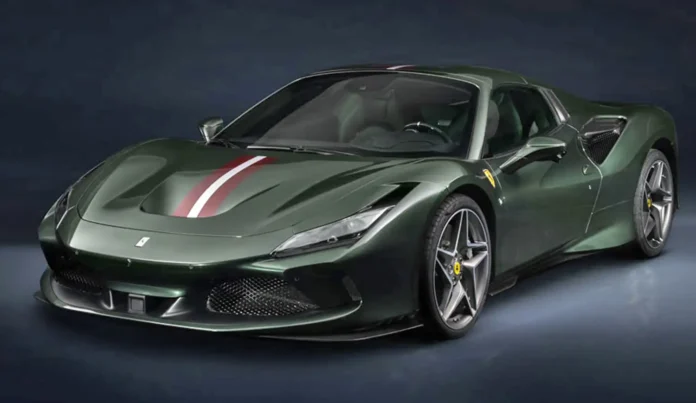 ferrari-f8-spider-in-metallic-verde:-a-tailor-made-marvel