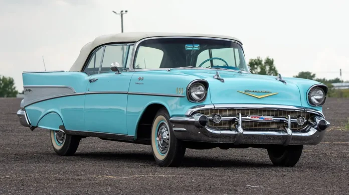 1957-chevrolet-bel-air-convertible-‘fuel-injected’:-an-icon-of-american-automotive-excellence