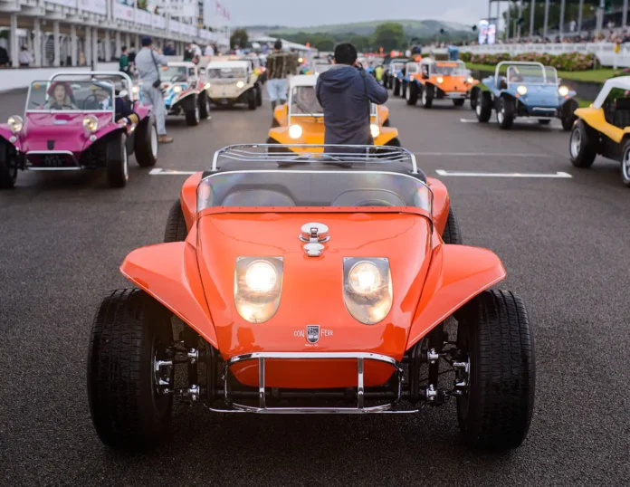 meyers-manx-60th-anniversary:-dune-buggy-parade-and-2.0-electric-unveiling