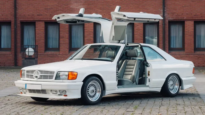 1984-mercedes-benz-500-sec-‘gullwing’-by-styling-garage:-a-rare-1980s-custom-icon