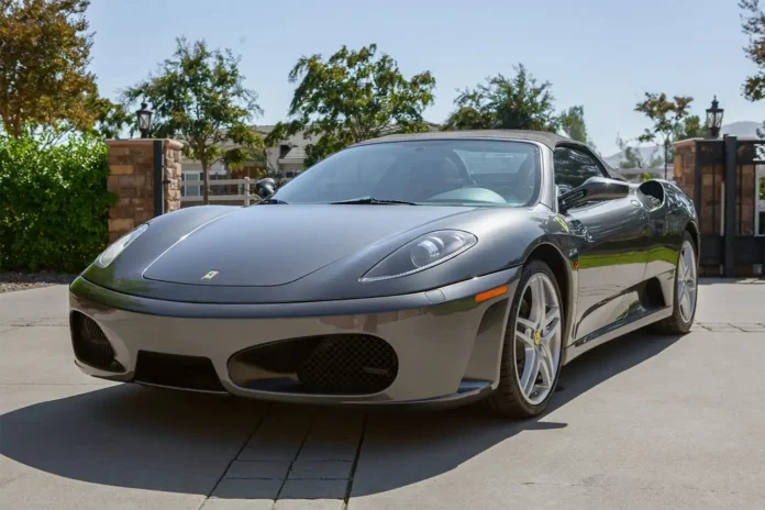 2007-ferrari-f430-spider:-grigio-silverstone-elegance-with-v8-power