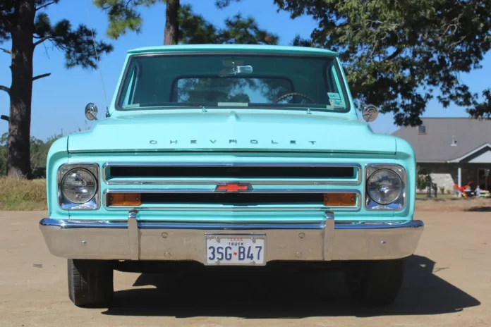 1967-chevrolet-c10-pickup:-seafoam-elegance-reimagined