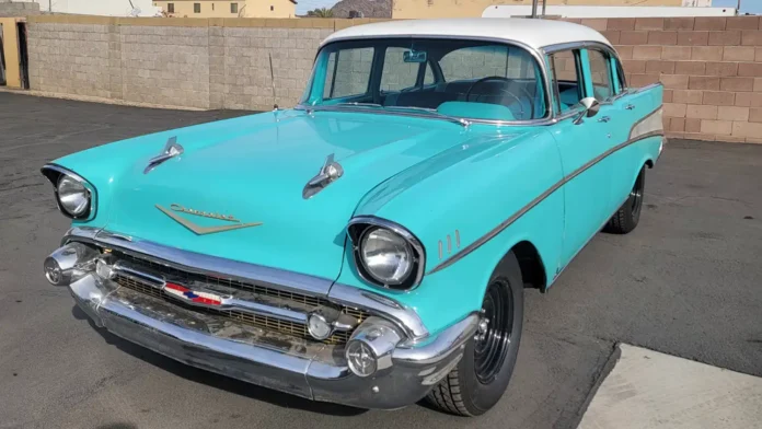 1957-chevrolet-bel-air-sedan-restomod:-a-turquoise-dream-with-ls-power