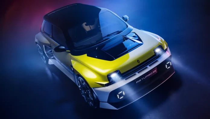 renault-5-turbo-3e:-electric-echo,-mini-supercar-thunder,-540hp-rebirth